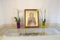 Icons of St. Sophia the Righteous, in her chapel at Monastery of the Nativity of Theotokos in Kleisoura , Greece